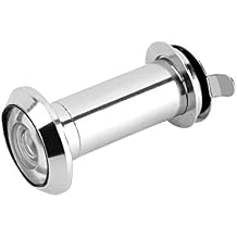 Door Viewer 14mm Door Peephole for 35-55mm Doors 200 Wide Viewing Angle Door Viewer with Heavy Duty Cover