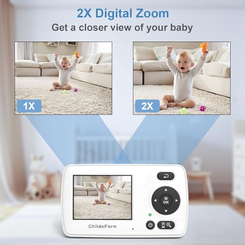 ChildsFarm Baby Monitor with Camera and Audio の商品画像 1