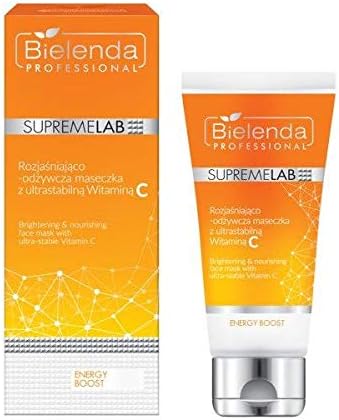 BielendaProfessional Supremelab Energy Boost Brightening and Nourishing Mask with Ultra Stable Vitamin C 70 ml