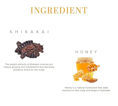 Image of Khadi Vedimatic Shikakai & Honey Shampoo for Strong Hair| Controles Hair Fall | Repaires Damaged Hair | SLS & Paraben Free | Suitable for All Hair Types|100% Pure & Natural (Pack of 1, Shikakai Honey)