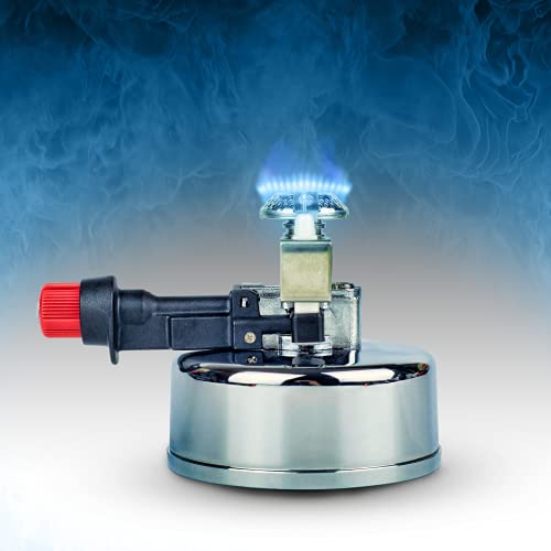 Portable Countertop Butane Burner By Finjan- Portable Butane Burner For Indoor Use. Ideal For Lab Or Home- Syphon Coffee Making, Fondue Warmer, S’mores Maker #TOP2
