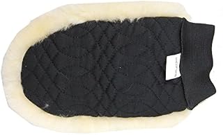 Lambswool Cleaning Glove Made of Quality Merino Lambswool Colour: Natural Black