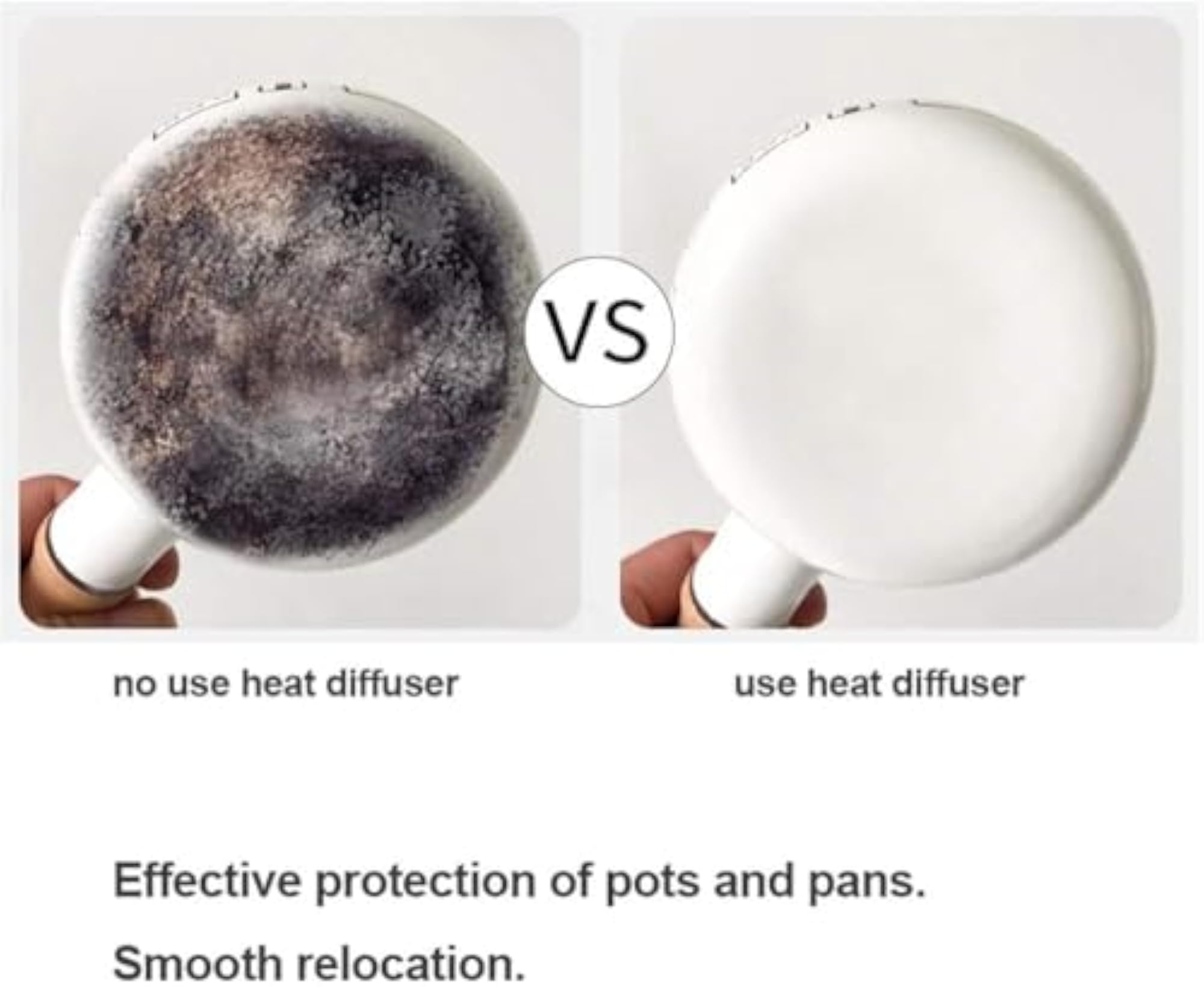 Nonstick Heat Diffuser Plate, Stainless Steel Flame Reducer