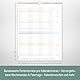 Häfft® Familienplaner XXL 2026 Wandkalender 7-spaltig mit Sticker Blattgold 33,1 x 44,6 cm, Familienkalender Wandplaner für 12 Monate: Jan bis Dez 26 - nachhaltig & klimafreundlich