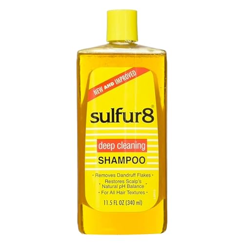 ItzBeauty Sulfur-8 Anti-Dandruff Hair & Scalp Care Deep Cleaning Shampoo