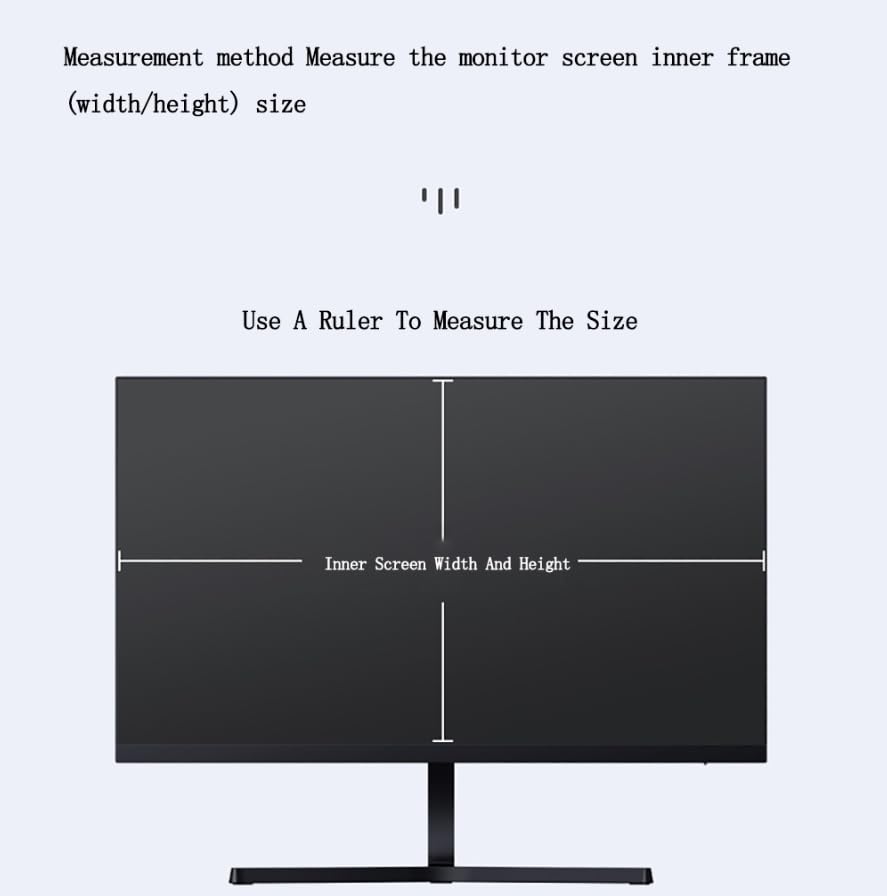 Luminexia Pellicola Protettiva per Monitor 17-27 "per Computer Desktop,Filtro Luce Anti-Blu,Pellicola Filtrante Anti-Ultravioletta per Protezione degli Occhi,per Programmatori,Amanti Gioco