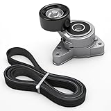 JAVOUKA Drive Belt Tensioner Pulley Serpentine Belt Kit Fits for Honda CR-V 2.4L l4 Gas 2002-2006 Replace 38278