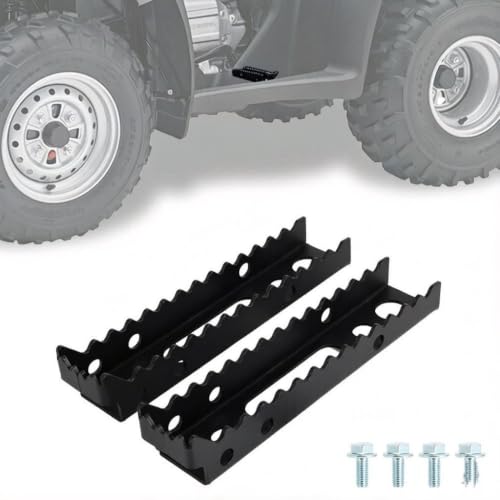Pédale repose-pieds TRX250 en acier robuste pour moto et quad