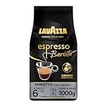 Lavazza, Espresso Barista Perfetto, Caffè in Grani Tostati a Tamburo, Ideali per Macchine da Caffè Espresso, con Note Aromatiche Floreali, 100% Arabica, Intensità 6/10, 1 kg