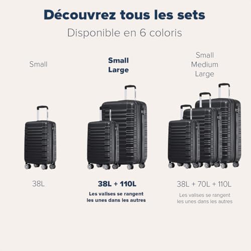 Valises rigides 4 roulettes légères pour simplifier vos voyages - 7