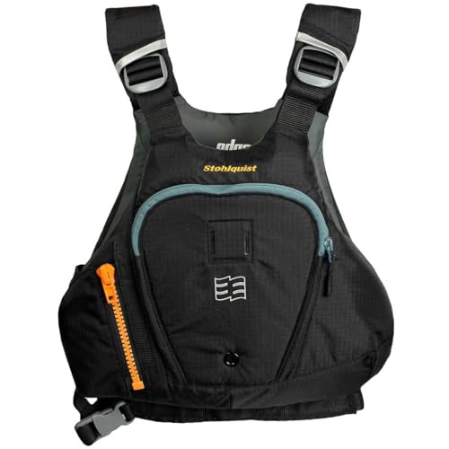 Stohlquist Edge Youth Lifejacket (PFD (Black, 75-125 Lbs)