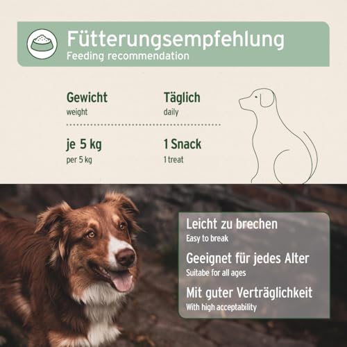 AniForte Gelenk Snack für Hunde 300g mit Grünlippmuschel für die Gelenke, hoher Hühnchen Fleischanteil, Funktionssnack getreidefrei statt Gelenktabletten für Knochen & Gelenke