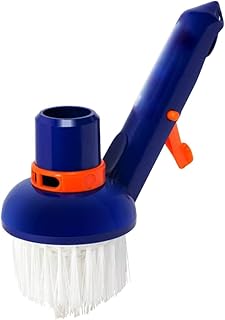 Yardenfun 1 Peça Vassoura De Mão Para Spa A Vácuo Para Piscina Escova De Passos Para Piscina Vassoura De Cabeça Para Piscina Escova De Vácuo Para Limpeza De Piscina Equipamento De Limpeza