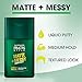 Garnier Fructis Style Matte & Messy Liquid Hair Putty for Men, 4.2 Ounce