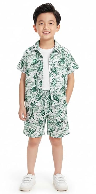 M.A. Creation Baby Kids Cotton Printed Co-Ord Set | Summer Shirt & Shorts Outfit for Boys & Girls | Soft Breathable Fabric... - Review, Price and Buying Guide