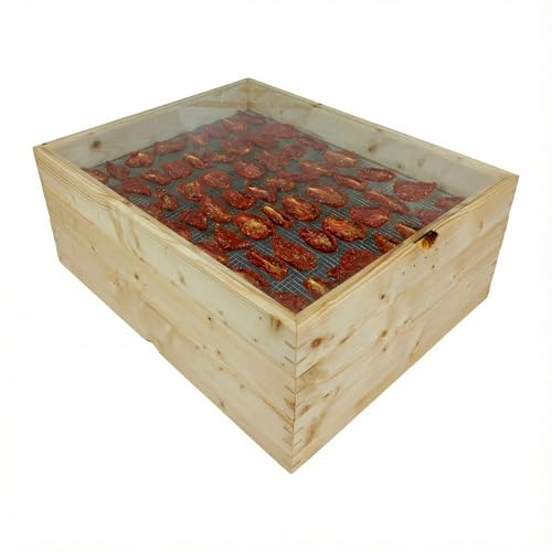 Deshidratador Solar para Alimentos TERRA COCINA, Deshidrata Frutas, Verduras y Hierbas sin Consumo...