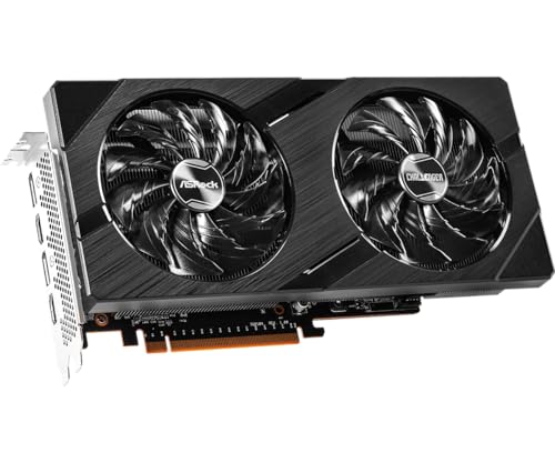 Image of ASRock Intel ARC A750 Challenger D 8GB OC, 8GB DDR6, PCIe4, 2 HDMI, 2 DP, 2200MHz Clock, 0dB Cooling, Overclocked