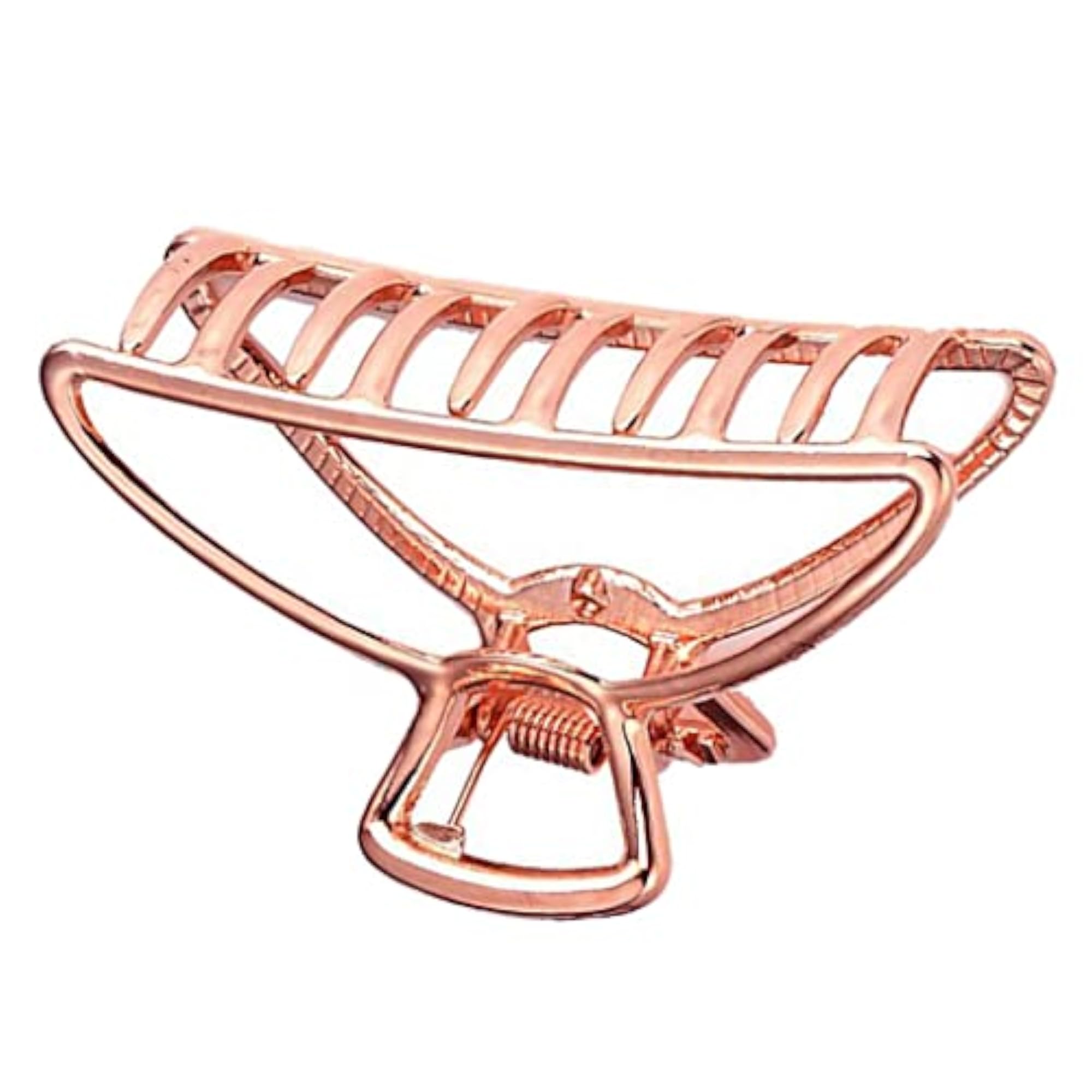 2x Large Metal Open Shape Hair Claw Clips