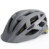 OutdoorMaster Capacete de ciclismo recreativo adulto MIPS - cinza pavimento, M