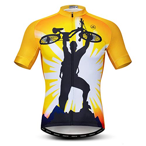 Maillot de cyclisme pour homme XL coupe ample pour éviter les irritations