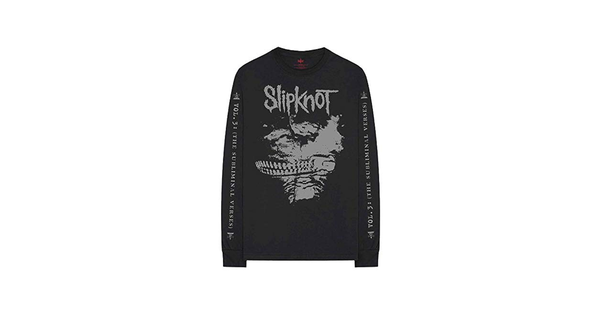 トップス Slipknot Scull BIG silhouette tee SLIPKNOT Gray Chapter Big Skull Unisex Tee - BLACK | Tillys
