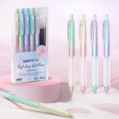 Set de 16 bolígrafos retráctiles WRITECH tinta negra miniatura 5