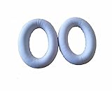 VEVER 1Pair Replacement Ear Pads Earpuds Ear Cushions Cover for Bose QC2, QC15, AE2, AE2i, AE2w, QuietComfort Headphone (with VEVER LOGO package) (White)