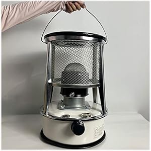 Noodverwarmer voor kamperen, draagbare kerosineverwarming met fornuiszak en 6 lonten convectieverwarmingstoestellen brander voor buiten wandelen jacht tent survival noodsituatie 4.6L/6L