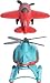 Aurora® Toys Versatile Wheatley™ Plane & Helicopter Toys - Imaginative Play - Unplugged Play - Blue 10 Inches