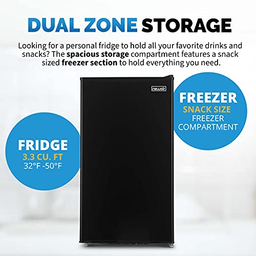 Newair NRF033BK00 3.3 Cu. Ft. Compact Mini Refrigerator thumb #1