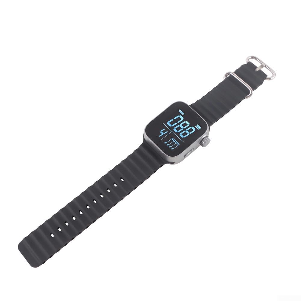 Montre métronome électronique, métronome vibrant, 97 x 87 x 53 mm