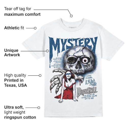 Image of DopeSkill Halloween Graphic Tee Streetwear Hip Hop Hypebeast Unisex T-Shirt Sneaker Colour Matching Shirts Spooky Graphic