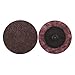 Quick Change Disc, 4" Dia, 80 Grit, Maroon