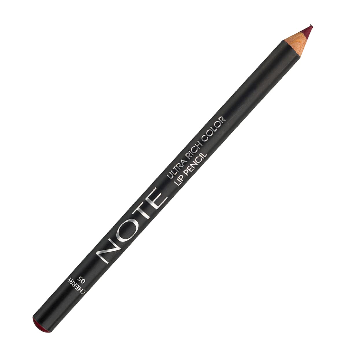 Note Cosmetics Ultra Rich Color Lip Pencil 05 Cherry Dudak Kalemi, Mor