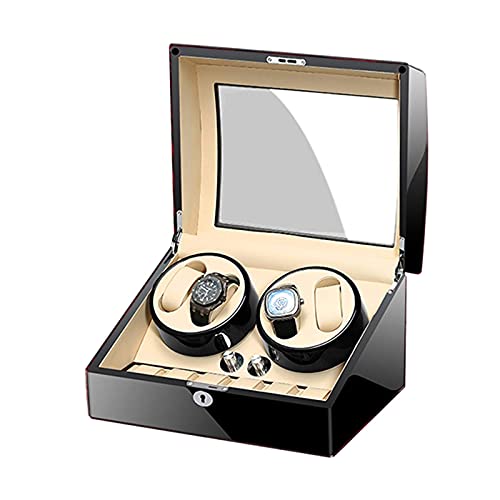 Remontoir pour 6 montres automatiques avec moteur silencieux et adaptateur AC