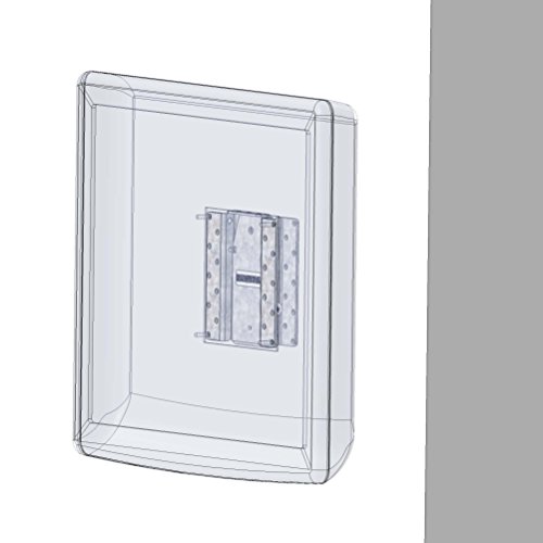 Quick Disconnect Flat Wall Mount for 75/100 VESA Screens (Stainless Steel)