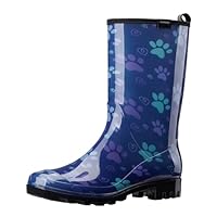HISEA Women's Rain Boots Waterproof Mid Calf Garden Boots for Women