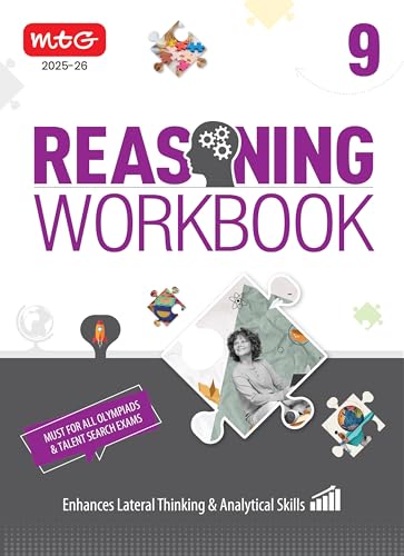 Image of MTG Olympiad Reasoning Workbook Class 9 - Enhances Lateral Thinking & Analytical Skills | Must For SOF & All Olympiad & Talent Search Exam 2025-26