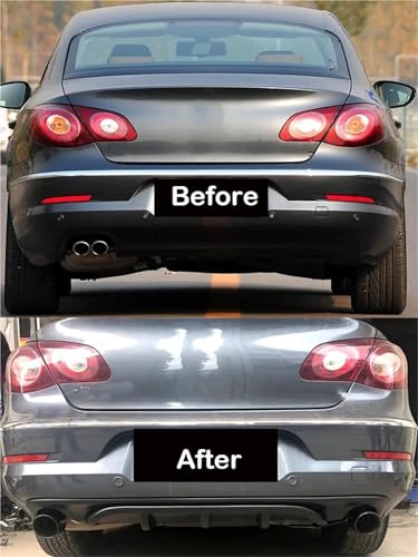 Buse d'échappement VW CC 2009-2018 embout noir pour masquer la rouille