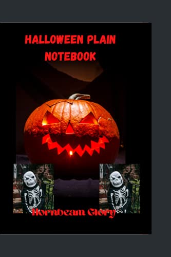 Halloween Plain Notebook