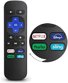 for Roku Express Remote,for Roku Premiere Remote,for Roku 1,2,3,4 (HD,LT,XS,XD),(NOT for Roku Stick, Roku TV)