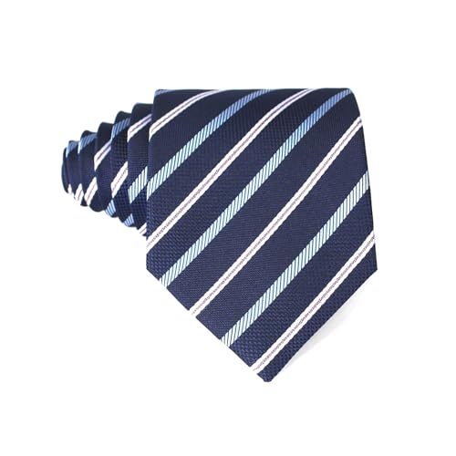WJWJKA Corbata de negocios de 8 cm para boda formal, a rayas, a cuadros, camisa, vestido, accesorios, 146 cm, 2 horas., 146 cm