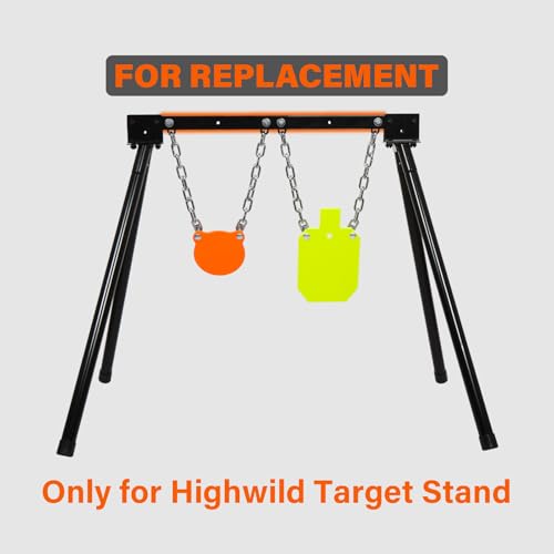 Image of Highwild Expandable AR500 Steel Targets System 1 /2 inch Thick Steel Shooting Targets with Stand and Extension Brackets, All Parts Replaceable Separately