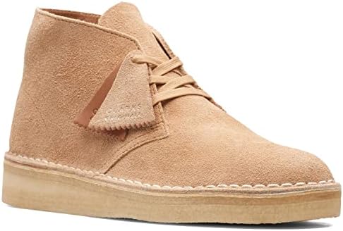 Clarks Men's Desert Coal Shoes,Light Tan Suede, 11.5 Medium US | Image 1