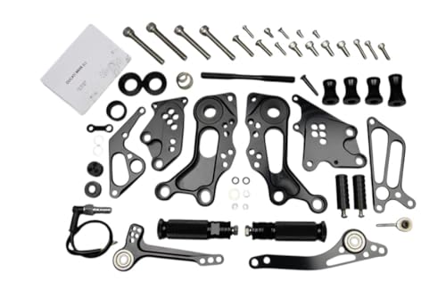 Commandes reculées moto DUCATI MONSTER 696 796 1100 platines réglables de rechange