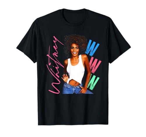 Officiel Whitney Houston Smile Legend T-Shirt