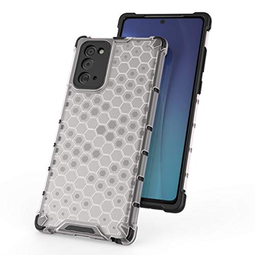 Image of Glasgow Back Case Cover Designed for Samsung Galaxy Note 20 - Transparent