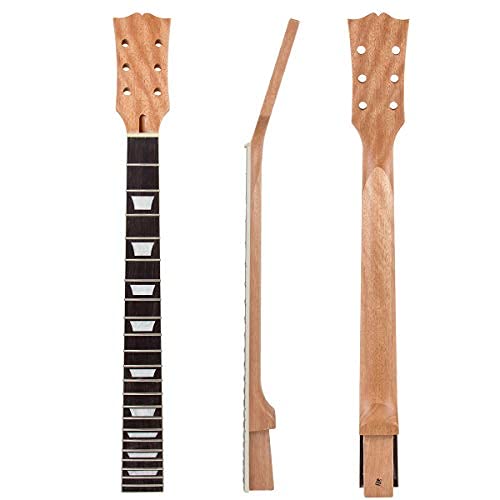 Kmise Electric Guitar Neck for Gibson Les Paul Replacement (Natural)
