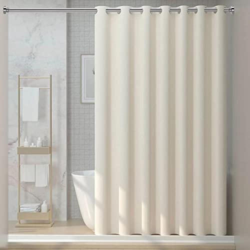 Ynl 2 Pack Shower Curtain Rods Tension- No Drill, Never Rust, Non-Slip Spring Tension Rods For Window/Bathroom, 42-73 Inches, Closet Rod Stainless Steel, Brushed Nickel #TOP4