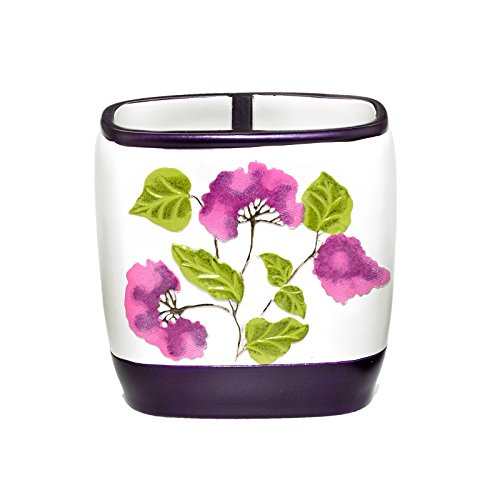 Popular Bath Jasmine Collection, Tooth Brush Holder, Plum